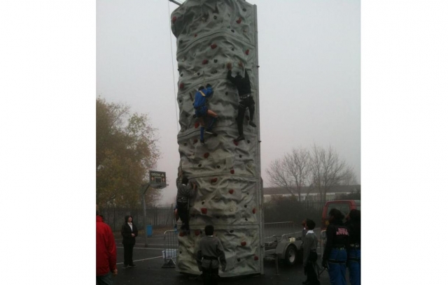 Climbing is a great activity for strength.