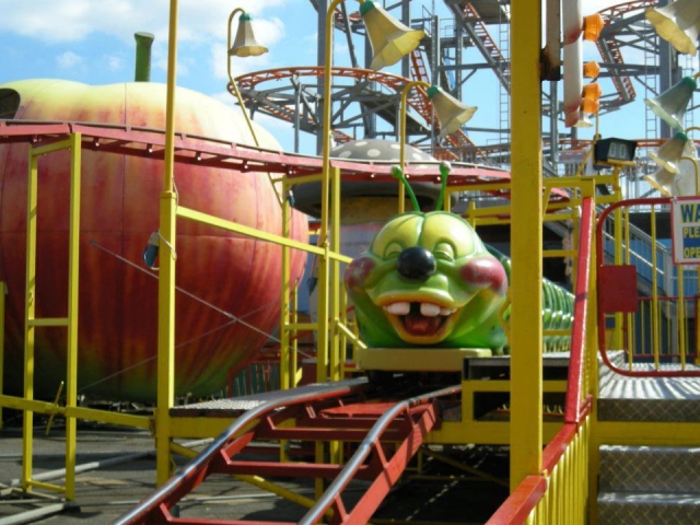 Rollercoasters are great fun.