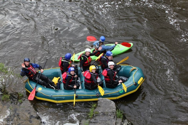 Paddling as a team