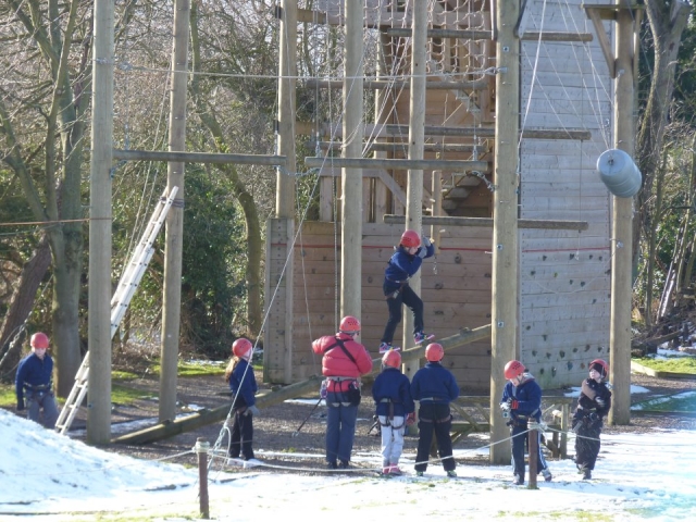  Las cuerdas altas son muy divertidas. 