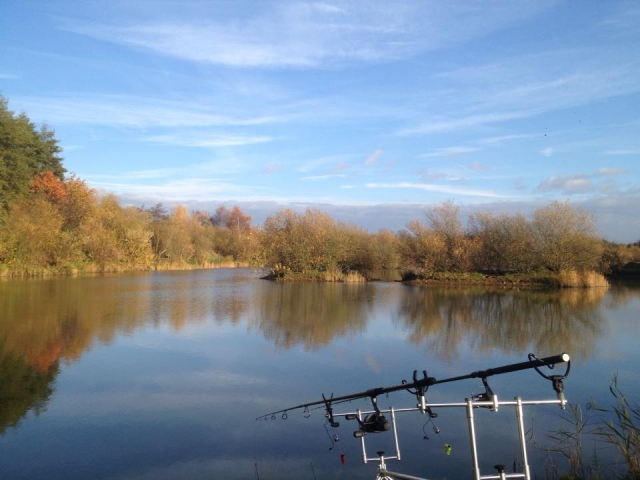 Go fishing out on the bank.