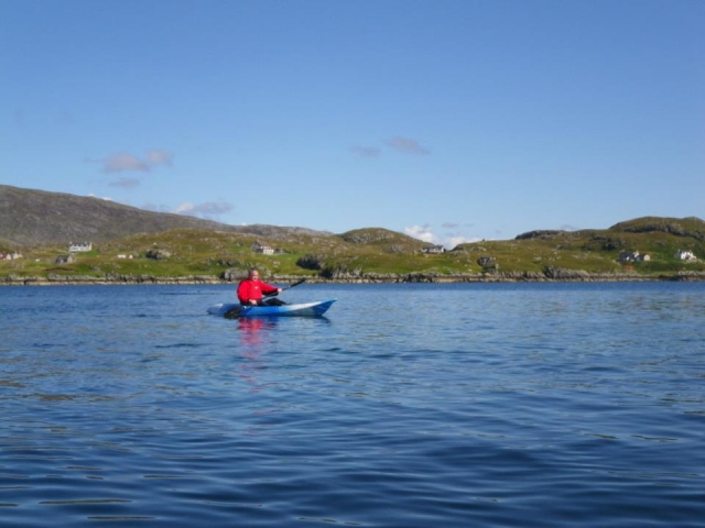  Le kayak est une excellente activité. 