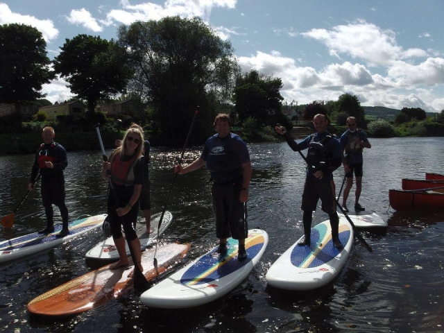 Stand up paddle boarding is a great activity.
