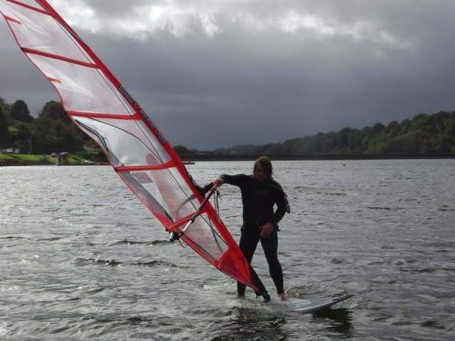 Windsurfing is great.