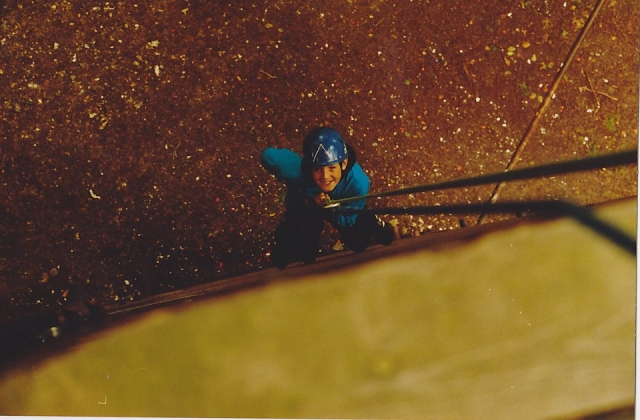 Climbing is lots of fun.