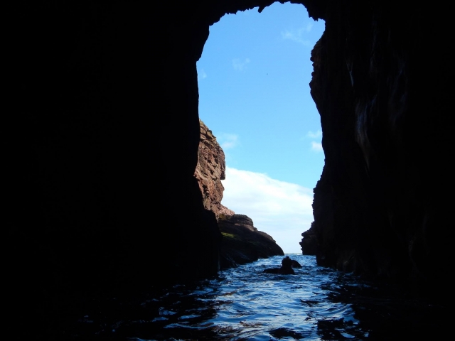 Explore hidden caves