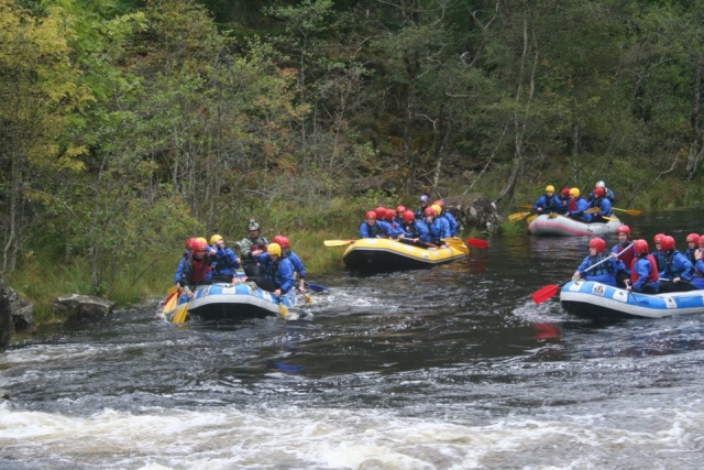  Rafting ist fantastisch. 