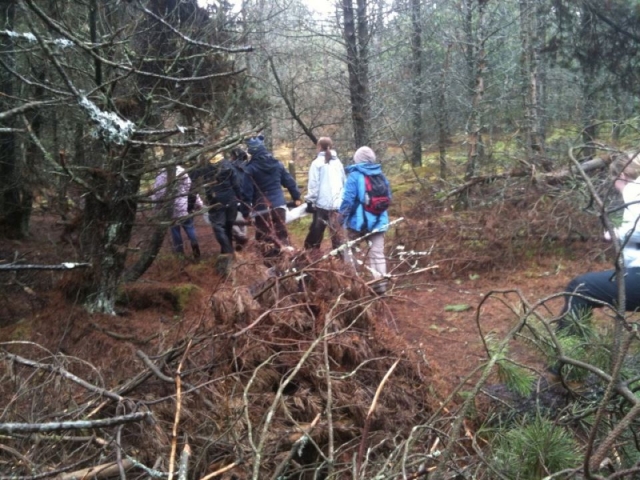 El senderismo es increíble.