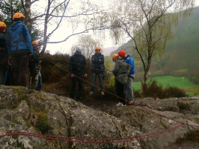 绳降 Conway Valley