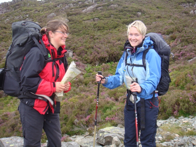 在北威尔士徒步旅行