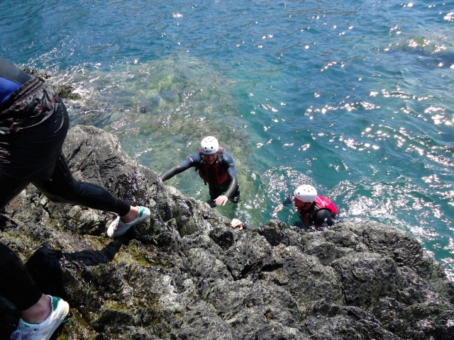  Stag Group Coasteering Anglesey 