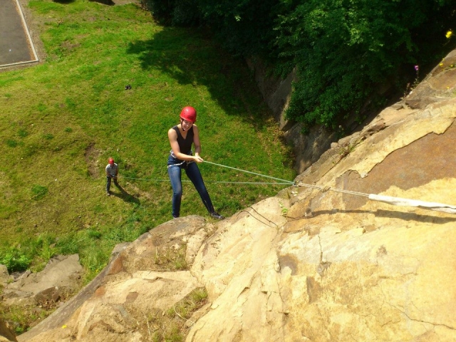 Abseiling