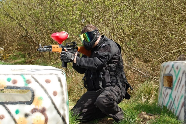 Action paintball