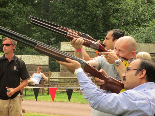 Air rifle shooting