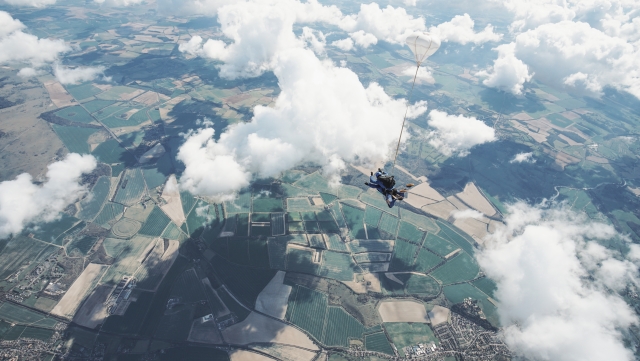  Spektakuläre Wolken im Hintergrund 