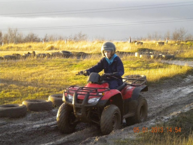  Quadfahren auf unserer Strecke 