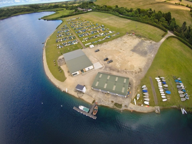  Vue aérienne du club de Bowmoor 