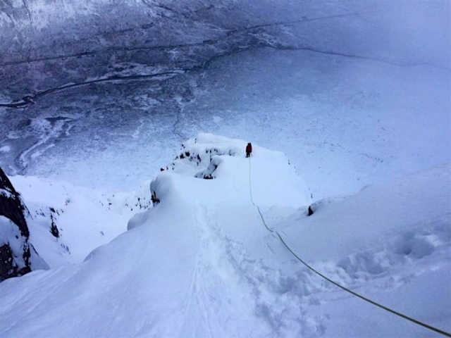  Arrampicata nella neve 