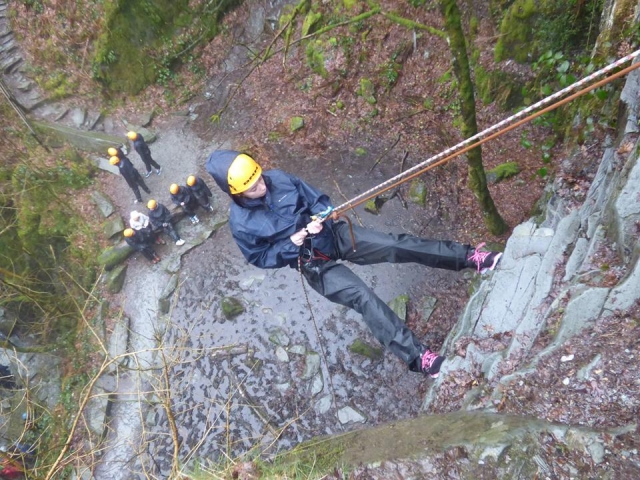  Abseilen am Lake District 