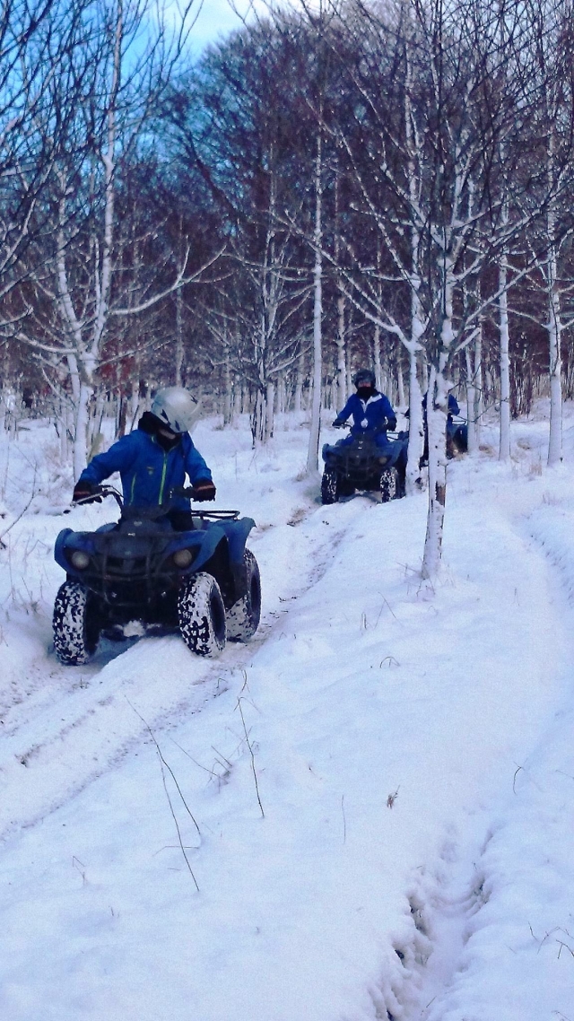 Quads in Winter