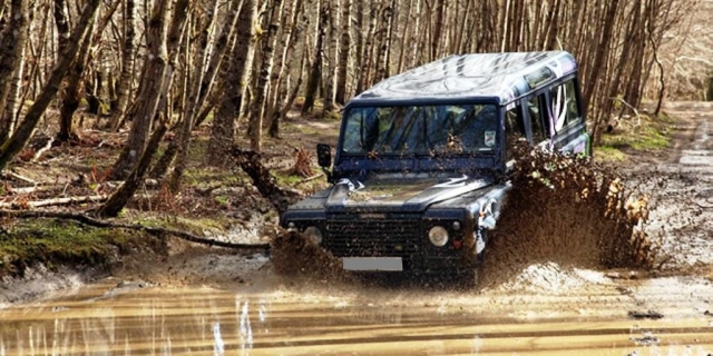 Entering into the mud