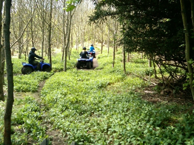  Quads mit Freunden 