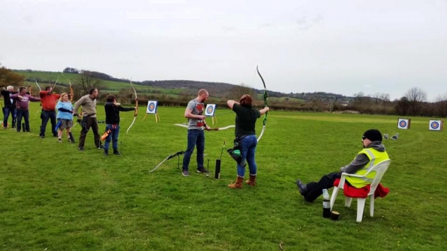 Bogenschießen-Wettbewerb 