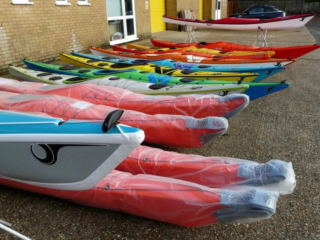 kayaks