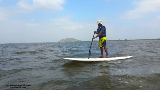 Stand up Paddle in Lake 