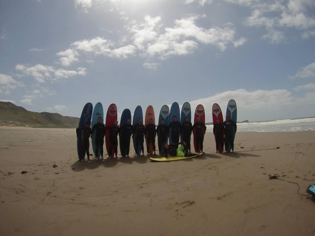 Surfen Junggesellinnenabschied 