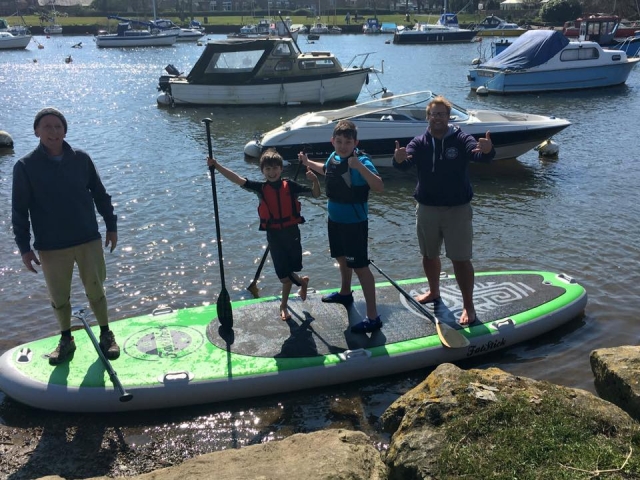 Kids at SUP
