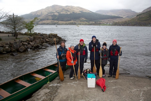  Gran día canoa en Loch Goil 