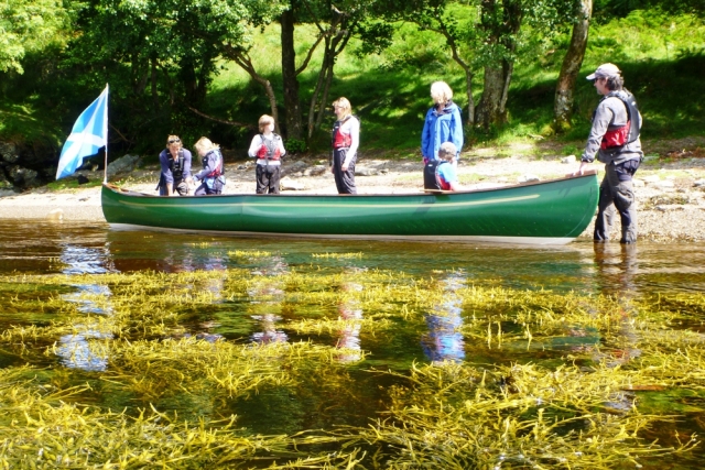 Canoe view