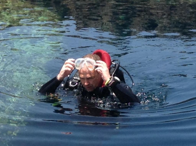 Scuba diving
