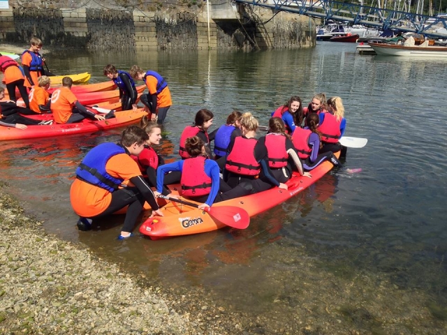 Piccola squadra per Kayak hour 