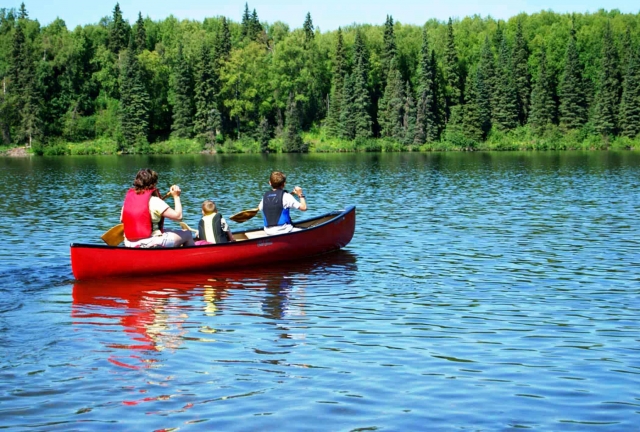 Canoeing 