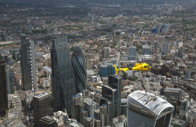  Helicopter over London 