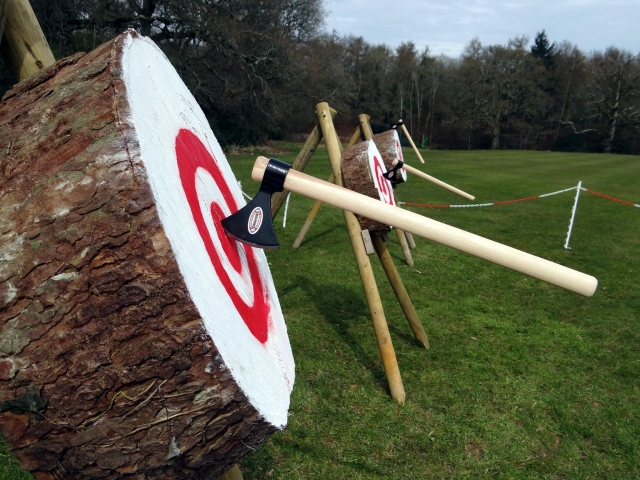 Axe throwing
