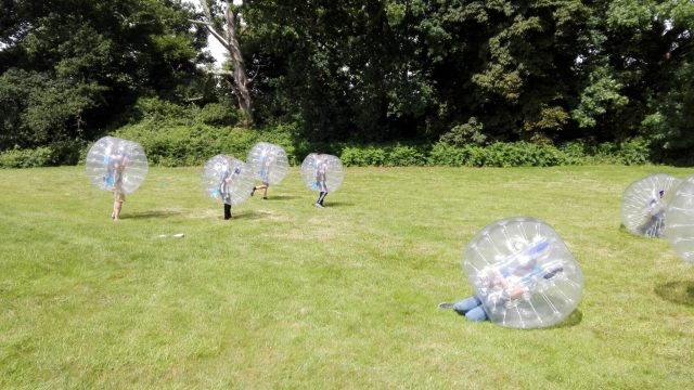 Zorb ball football