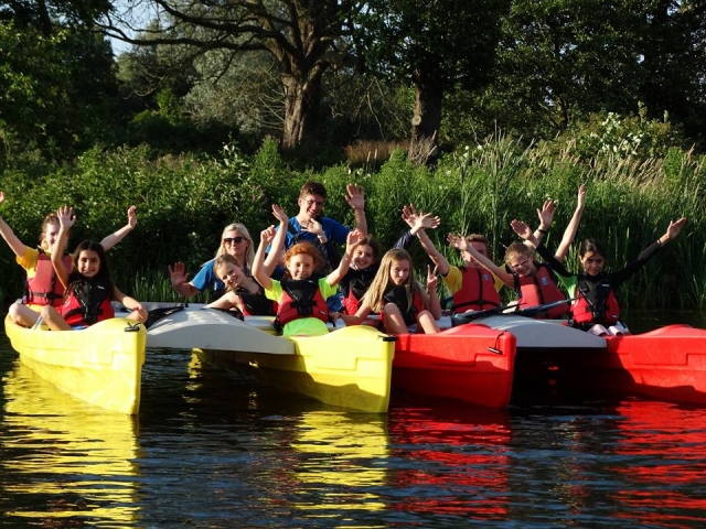 Canoeing camp of this year
