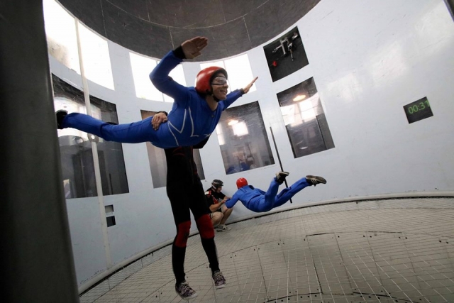  dentro do túnel de vento 