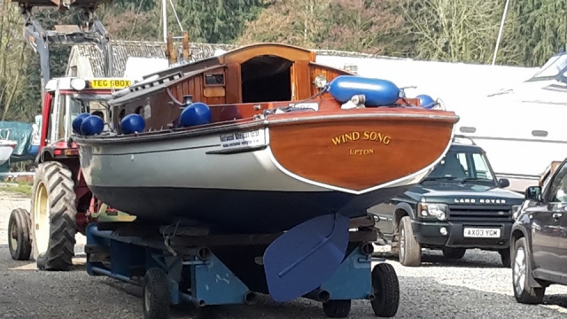 Ready to jump into the water 