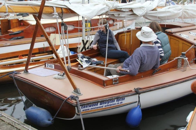 Feeling relaxed on board