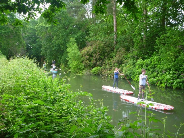 Surrounded by the nature