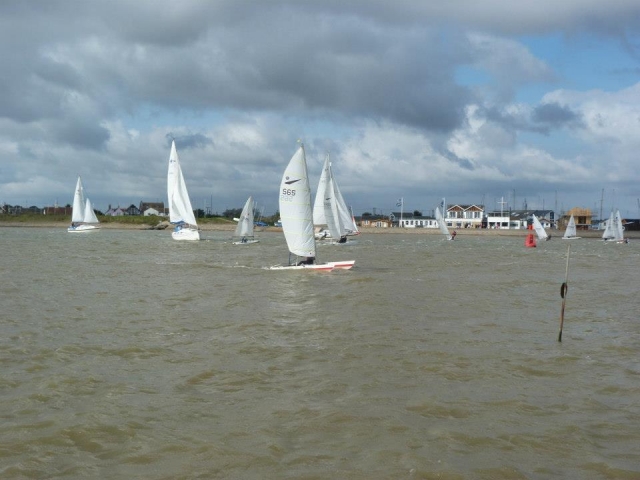Enjoying a day of sailing