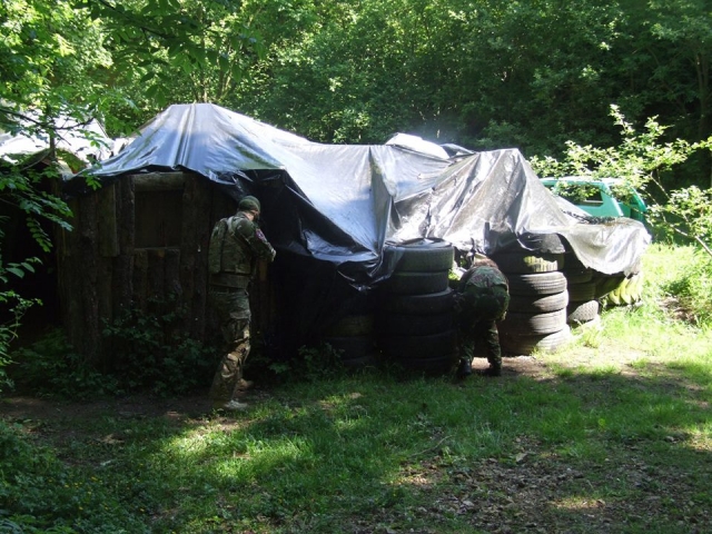 site b