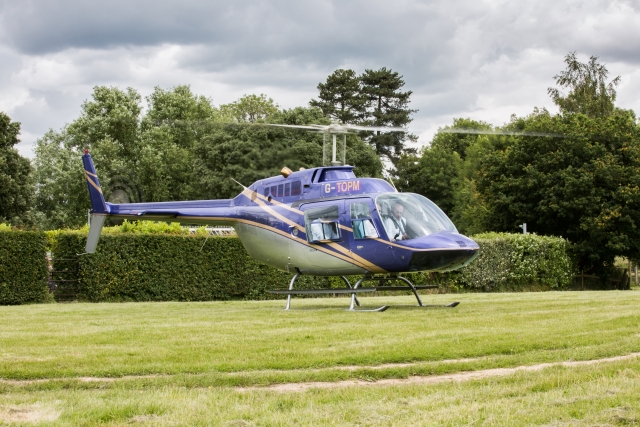 Wedding helicopter charter
