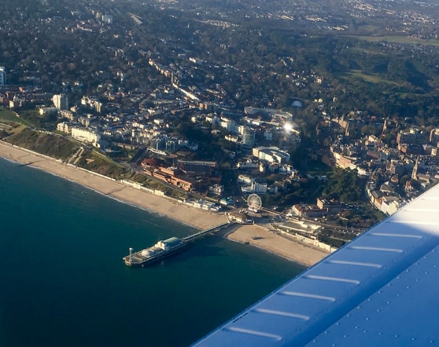 Bournemouth aerial view