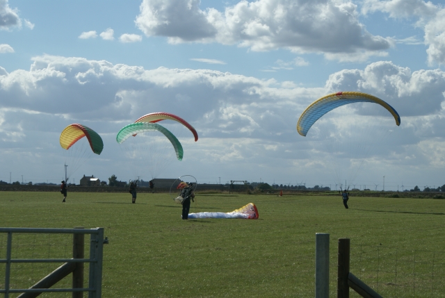  Treinamento do solo paramotor 