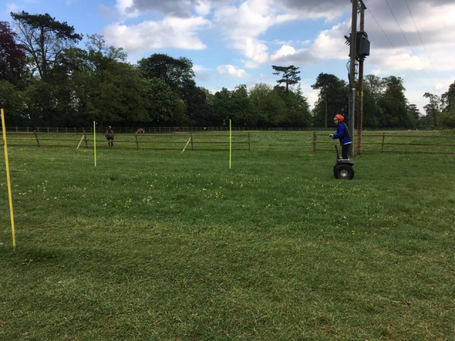 segway in the field